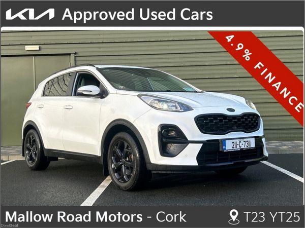 Kia Sportage MPV, Diesel Hybrid, 2021, White