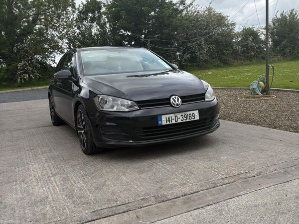 Volkswagen Golf Hatchback, Diesel, 2014, Black