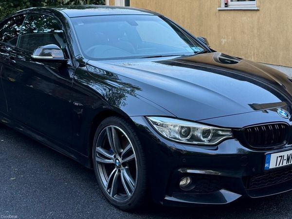 BMW 4-Series Coupe, Diesel, 2017, Black