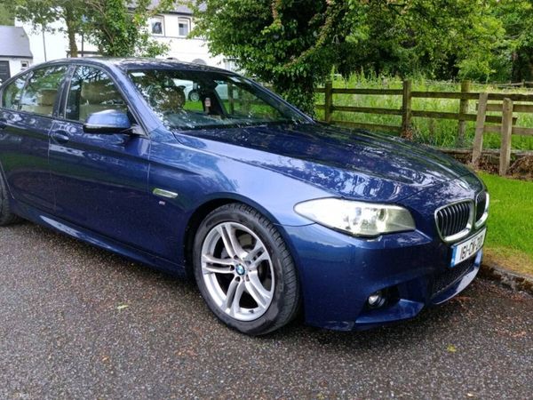 BMW 5-Series Saloon, Diesel, 2016, Blue