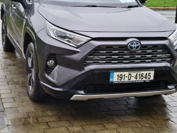 Toyota RAV4 SUV, Petrol Hybrid, 2019, Grey