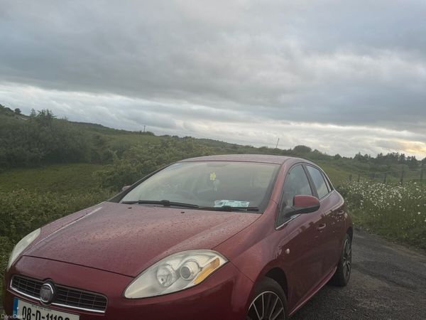 Fiat Bravo Hatchback, Petrol, 2008, Red