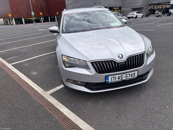 Skoda Superb Estate, Diesel, 2017, Silver