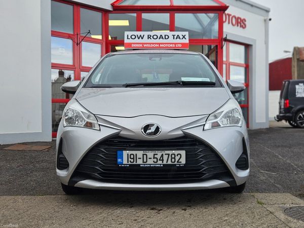 Toyota Vitz Hatchback, Petrol, 2019, Silver
