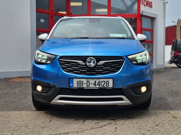 Vauxhall Crossland X Hatchback, Petrol, 2018, Blue