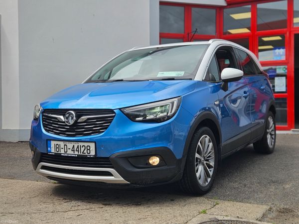 Vauxhall Crossland X Hatchback, Petrol, 2018, Blue