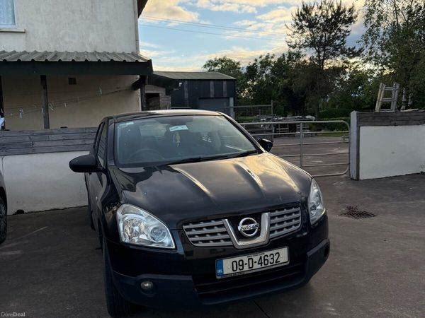 Nissan Qashqai Hatchback, Diesel, 2009, Black