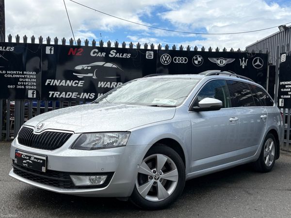 Skoda Octavia Estate, Diesel, 2016, Silver