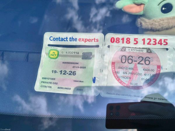 Citroen Berlingo MPV, Diesel, 2009, Blue