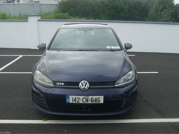 Volkswagen Golf Hatchback, Diesel, 2014, Blue