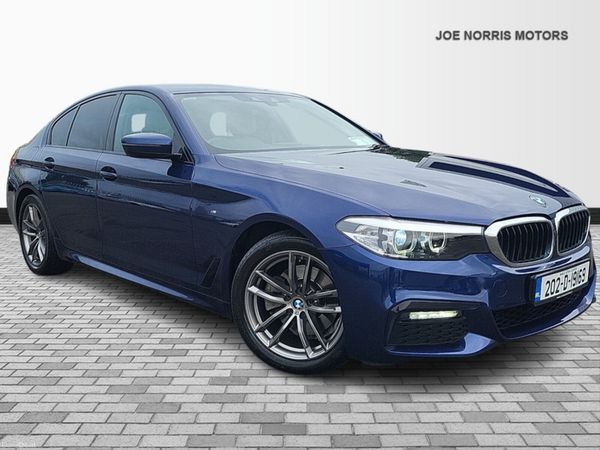 BMW 5-Series Saloon, Diesel, 2020, Blue