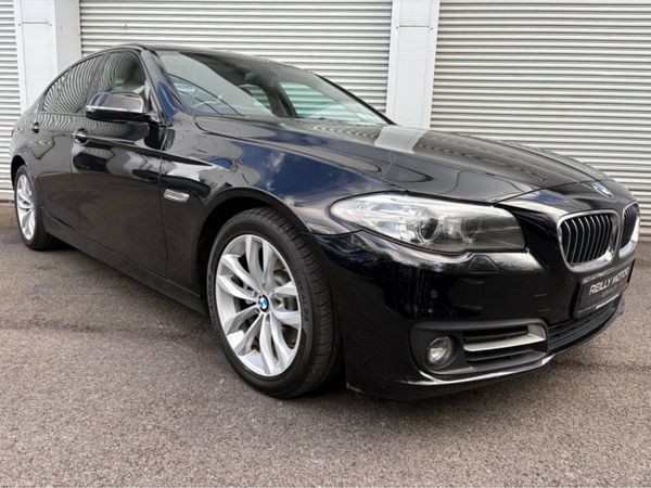 BMW 5-Series Saloon, Diesel, 2016, Black