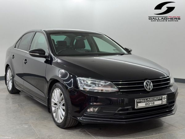 Volkswagen Jetta Saloon, Diesel, 2018, Black