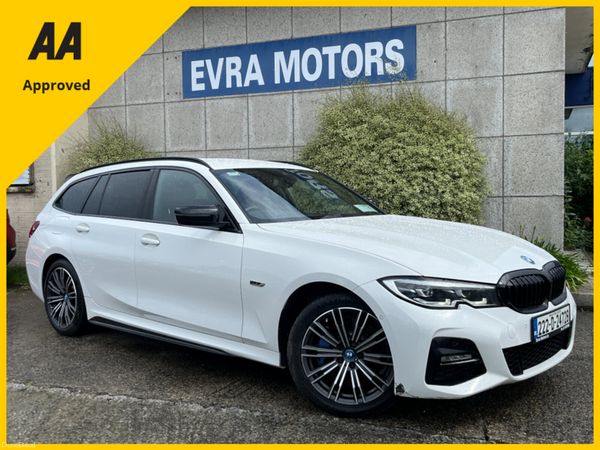 BMW 3-Series Estate, Petrol Plug-in Hybrid, 2022, White