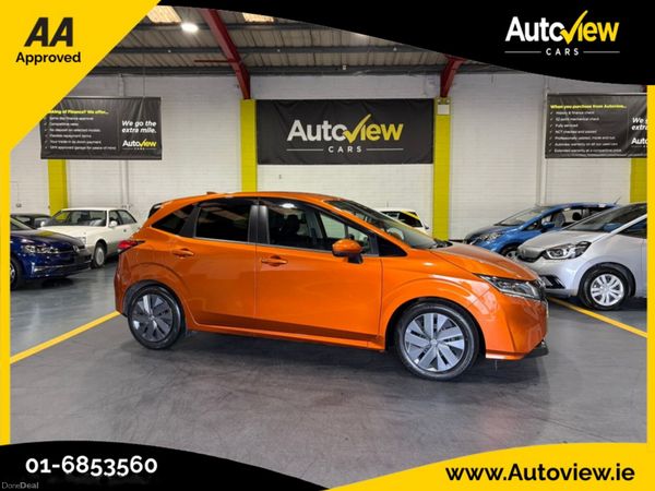 Nissan Note Hatchback, Petrol Hybrid, 2021, Orange