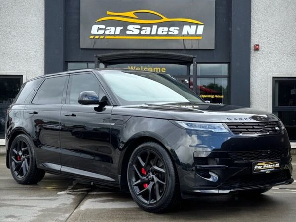 Land Rover Range Rover Sport SUV, Diesel Hybrid, 2023, Black