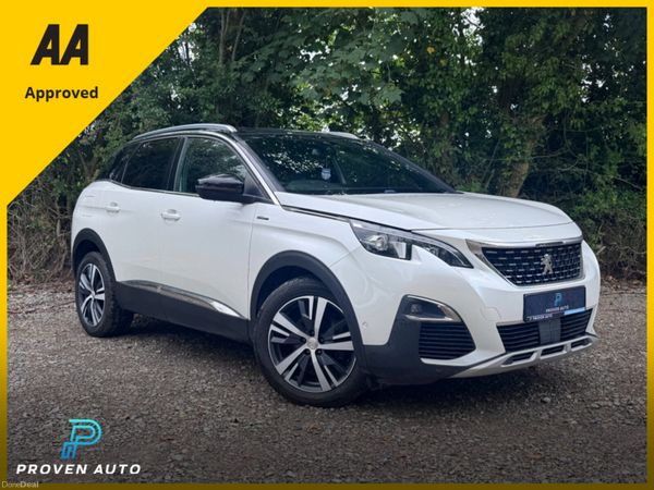 Peugeot 3008 MPV, Diesel, 2017, White