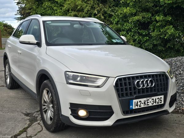 Audi Q3 SUV, Petrol, 2014, White