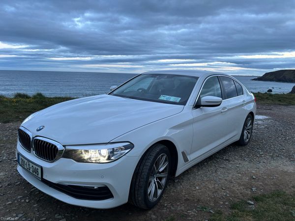 BMW 5-Series Saloon, Diesel, 2020, White