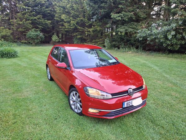 Volkswagen Golf Estate, Diesel, 2018, Red