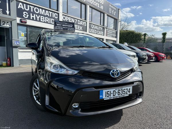 Toyota Prius MPV, Petrol Hybrid, 2015, Black