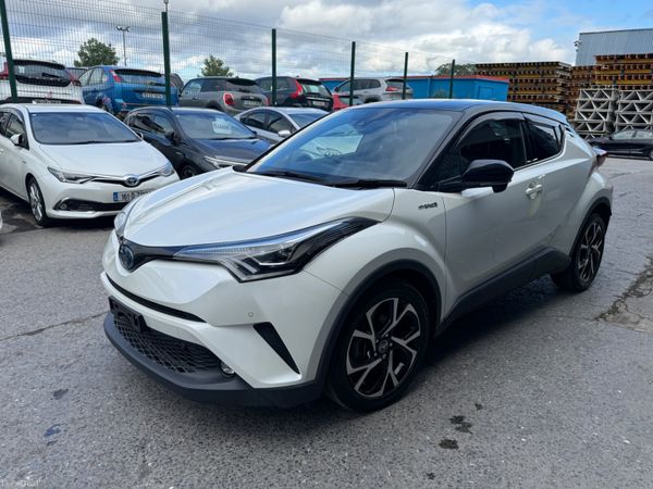Toyota C-HR Hatchback, Petrol Hybrid, 2019, White