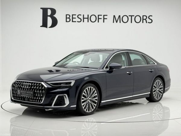 Audi A8 Saloon, Petrol Plug-in Hybrid, 2023, Blue