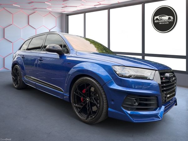 Audi SQ7 SUV, Diesel, 2017, Blue