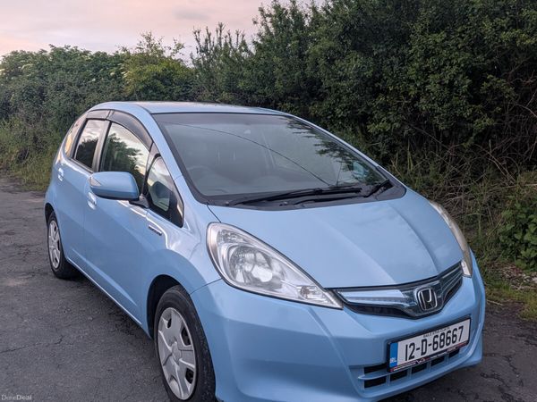 Honda Fit Hatchback, Petrol Hybrid, 2012, Blue