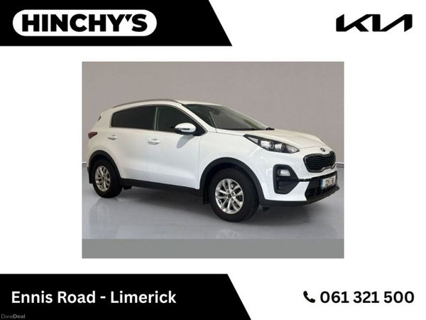 Kia Sportage Van, Diesel Hybrid, 2022, White
