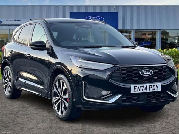 Ford Kuga SUV, Petrol Hybrid, 2025, Black