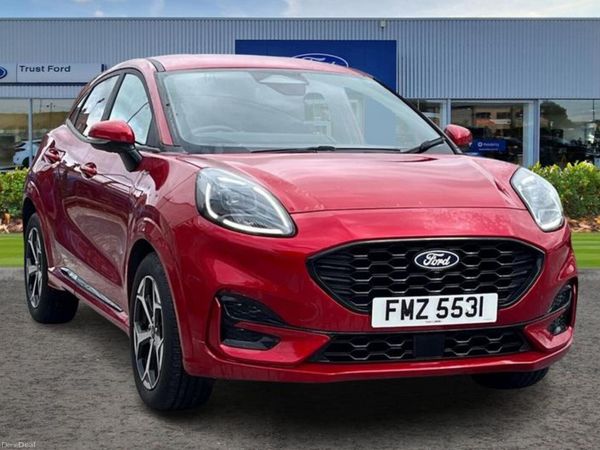 Ford Puma Hatchback, Petrol, 2024, Red