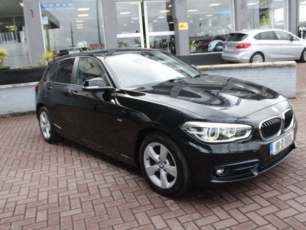 BMW 1-Series Hatchback, Diesel, 2018, Black