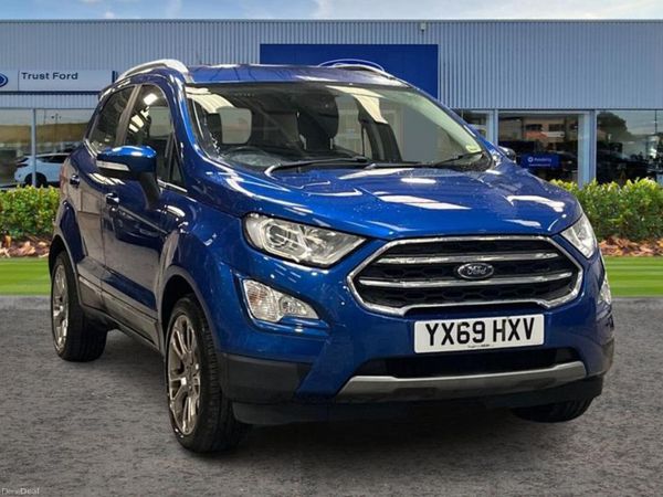 Ford EcoSport SUV, Petrol, 2019, Blue