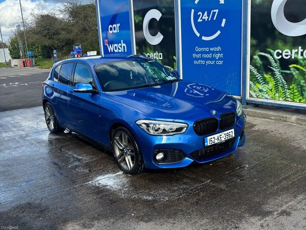 BMW 1-Series Hatchback, Diesel, 2015, Blue