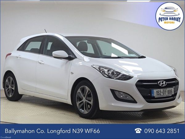 Hyundai i30 Hatchback, Petrol, 2015, White