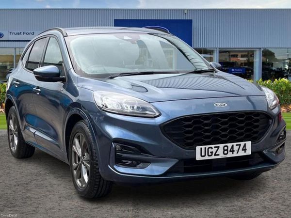 Ford Kuga SUV, Petrol Hybrid, 2021, Blue