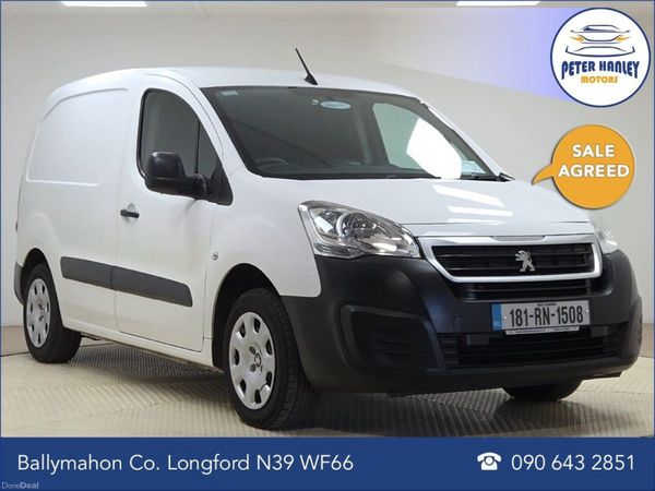 Peugeot Partner MPV, Diesel, 2018, White