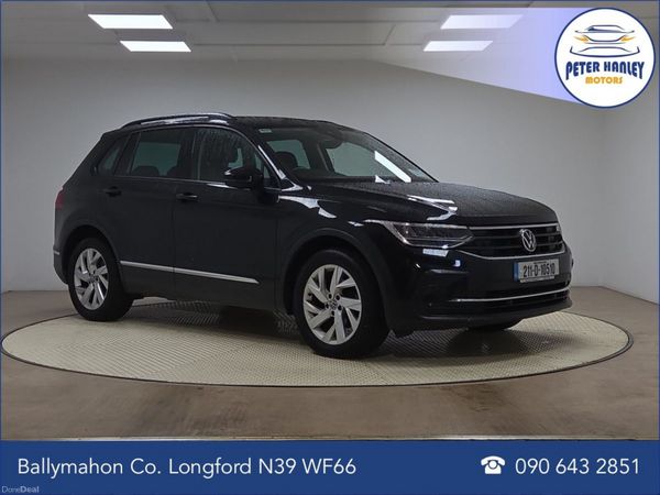Volkswagen Tiguan SUV, Diesel, 2021, Black