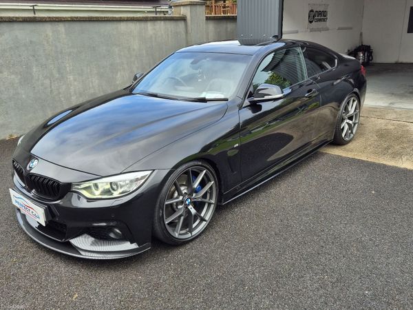 BMW 4-Series Coupe, Petrol, 2014, Black