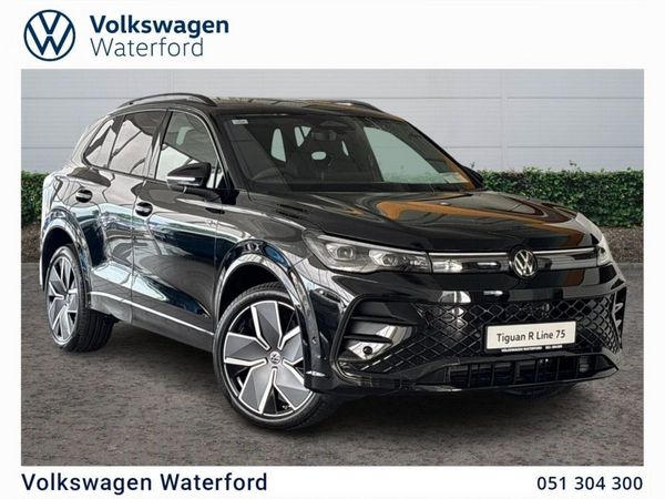 Volkswagen Tiguan SUV, Petrol Plug-in Hybrid, 2026, Black