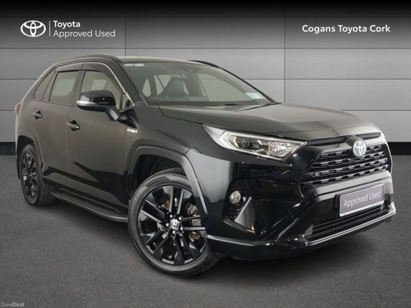 Toyota RAV4 SUV, Petrol Hybrid, 2021, Black