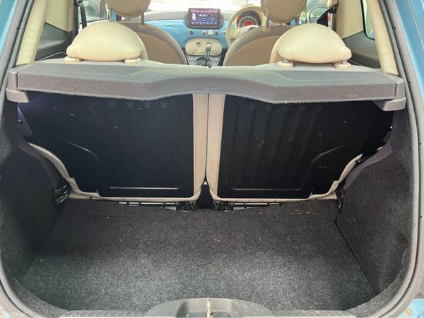 Fiat 500 Hatchback, Petrol, 2012, Blue