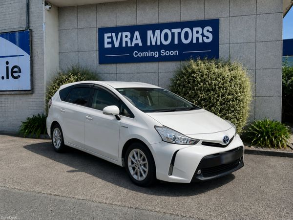 Toyota Prius MPV, Petrol Hybrid, 2015, White