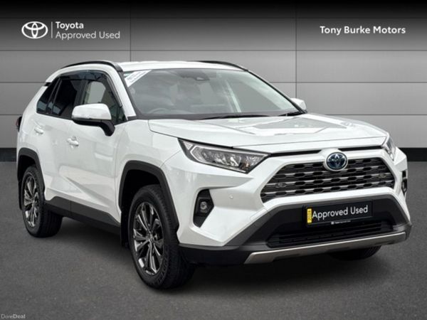 Toyota RAV4 SUV, Petrol Hybrid, 2024, White