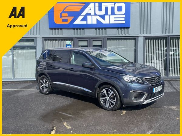 Peugeot 5008 MPV, Diesel, 2018, Blue