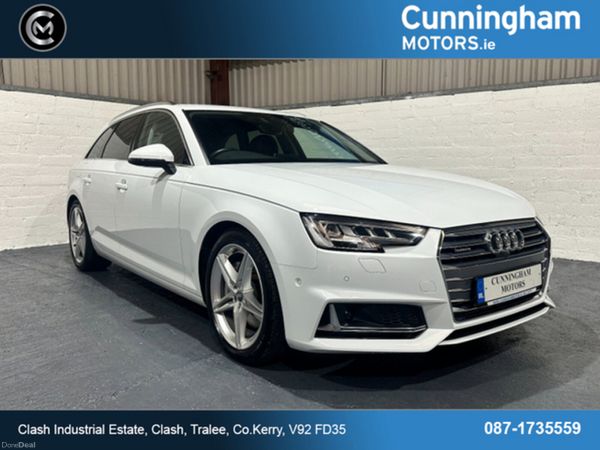 Audi A4 Estate, Petrol, 2020, White