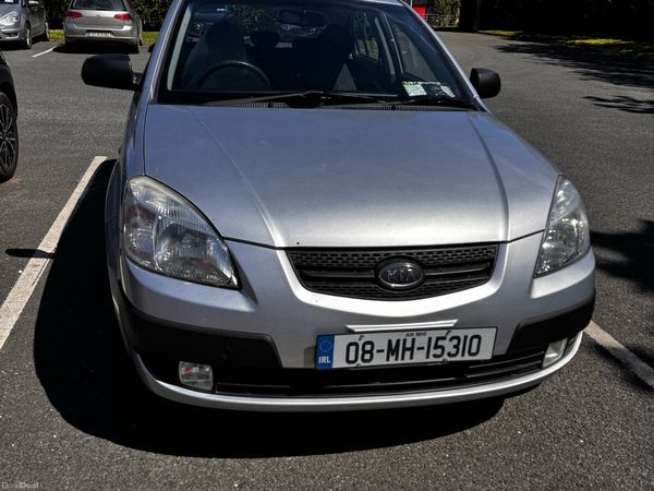 Kia Rio Hatchback, Petrol, 2008, Silver