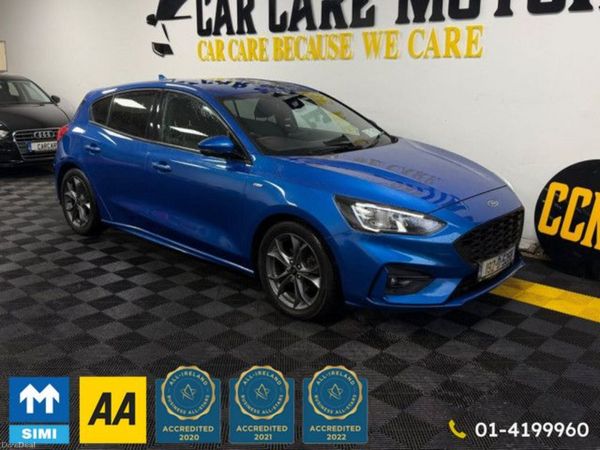 Ford Focus Hatchback, Petrol, 2019, Blue