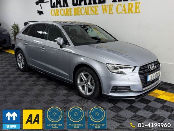 Audi A3 Hatchback, Petrol, 2017, Silver
